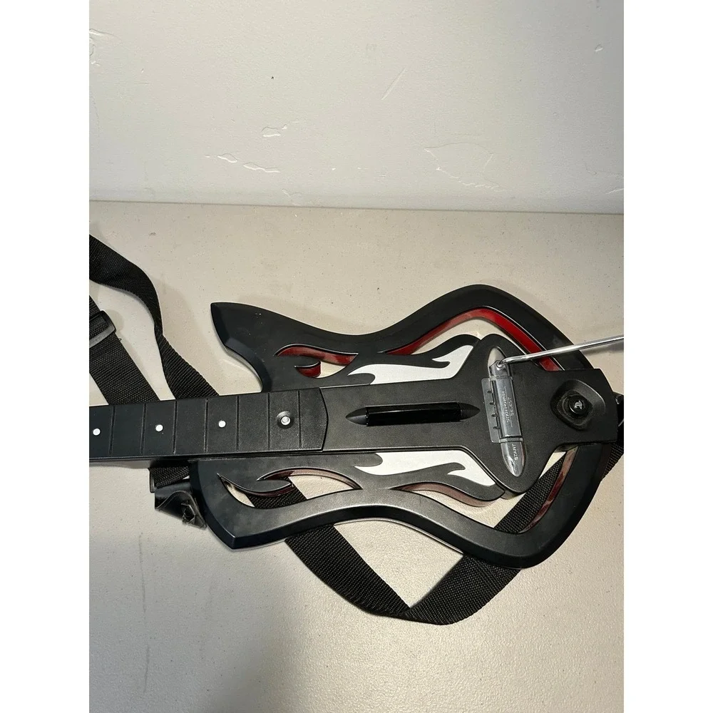 PS3 GUITAR HERO WARRIORS OF ROCK CONTROLLER W/‎ STRAP 96142805 No Dongle